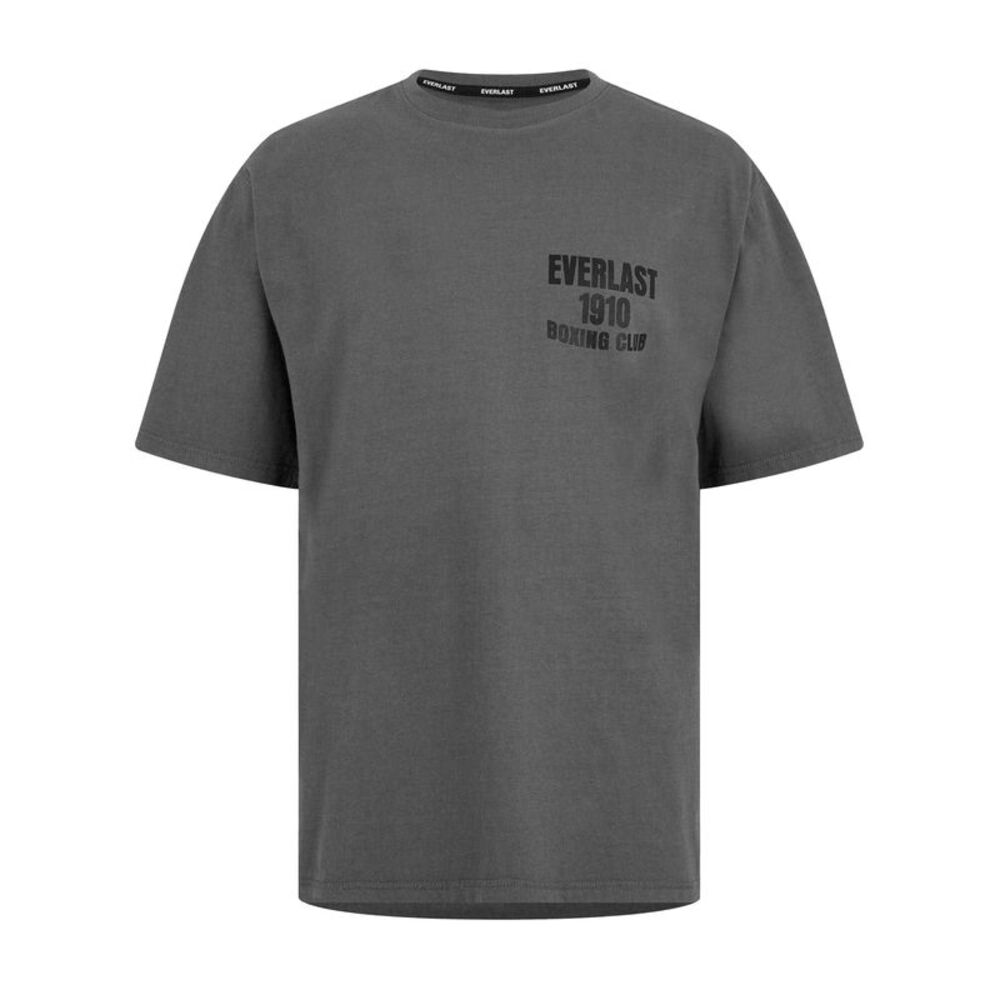 Everlast Mens Club Oversized T-Shirt / Shark Grey